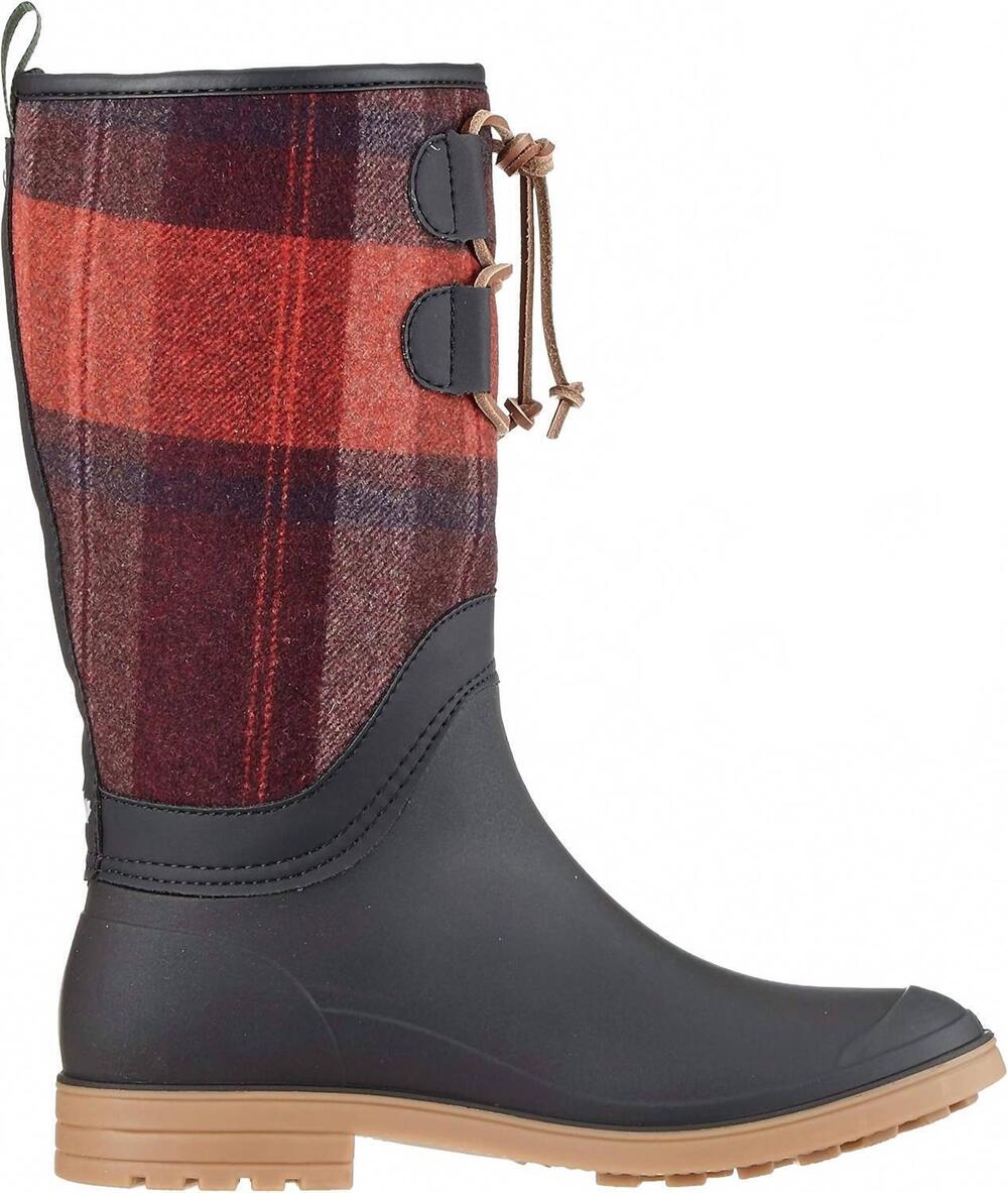 NEW KAMIK women's abigail boot in red plaid